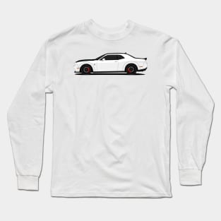 HELLCAT SIDE WHITE Long Sleeve T-Shirt